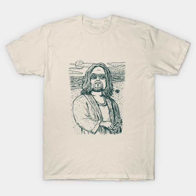 The Dude T-Shirt by Pixelmania